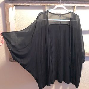Black dressy cardigan
